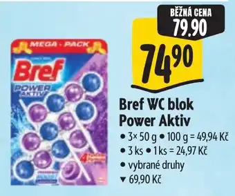 Bref WC blok Power Aktiv