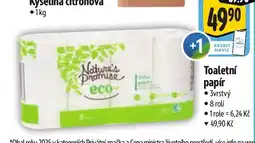 Albert Nature's Promise eco Toaletní papír nabídka