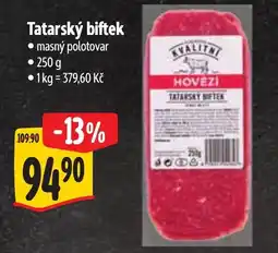 Albert Hovezi tatarsky biftek nabídka