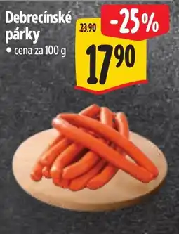 Albert Debrecínské párky nabídka