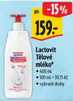 Albert Lactovit Tělové mléko* nabídka