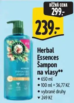 Albert Herbal Essences Šampon na vlasy nabídka