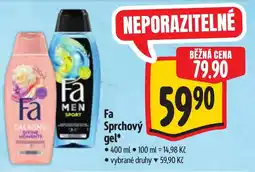 Albert Fa sprchový gel nabídka