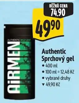 Albert Airmen authentic sprchový gel nabídka