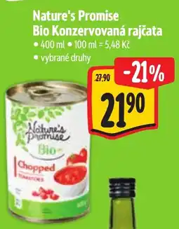 Albert Nature's Promise Bio Konzervovaná rajčata nabídka