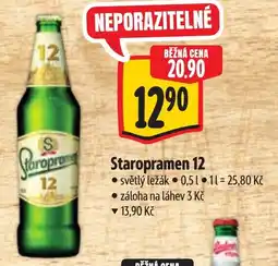Albert Staropramen 12 nabídka