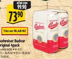 Albert Budweiser Budvar Original nabídka