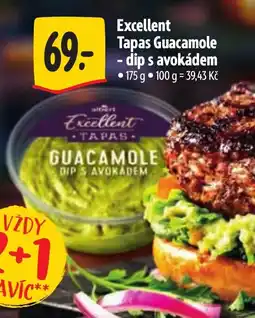 Albert Excellent Tapas Guacamole nabídka