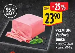 Albert Premium vepřová šunka nabídka