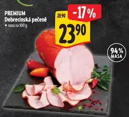 Albert Premium debrecínská pečeně nabídka