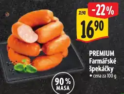 Albert Premium farmářské špekáčky nabídka