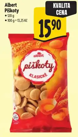 Albert Albert piškoty klasické nabídka