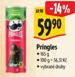 Albert Pringles nabídka