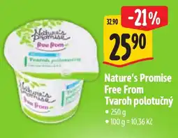 Albert Nature's Promise Free From Tvaroh polotučný nabídka