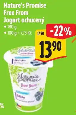 Albert Nature's Promise Free From Jogurt ochucený nabídka