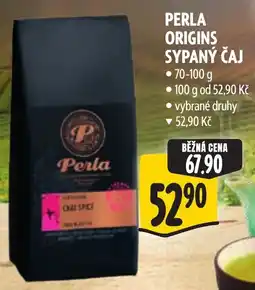 Albert Perla origins sypaný čaj nabídka