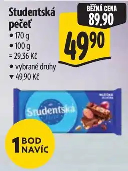 Albert Studentská pečet nabídka
