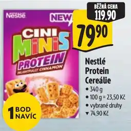 Albert Nestlé Protein Cereálie nabídka