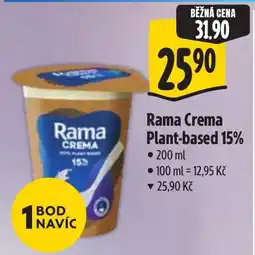 Albert Rama Crema Plant-based 15% nabídka