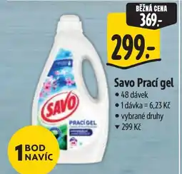 Albert Savo prací gel nabídka