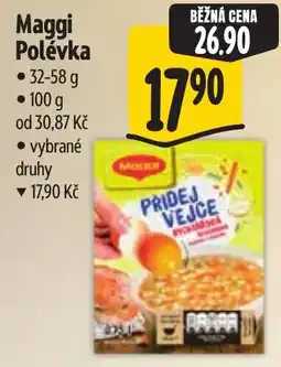 Albert Maggi Polévka nabídka