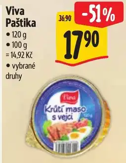 Albert Viva Paštika nabídka