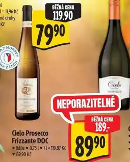 Albert Cielo Prosecco Frizzante DOC nabídka