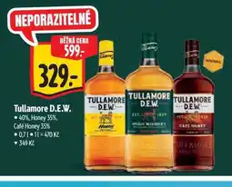 Albert Tullamore D.E.W. 40%, Honey 35%, Café Honey 35% nabídka
