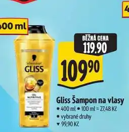 Albert Gliss Šampon na vlasy nabídka