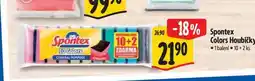 Albert Spontex Colors houbička na nádobí 10 ks + 2 ks nabídka