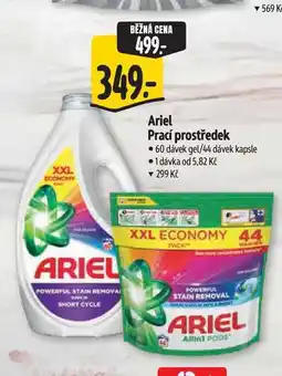 Albert Ariel Prací prostředek 60 dávek gel/44 dávek kapsle nabídka