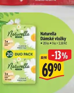 Albert Naturella Dámské vložky 20 ks nabídka