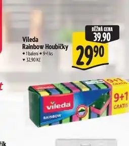 Albert Vileda Rainbow Houbičky 9+1ks nabídka