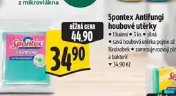 Albert Spontex Antifungi houbové utěrky 1 balení 3 ks nabídka