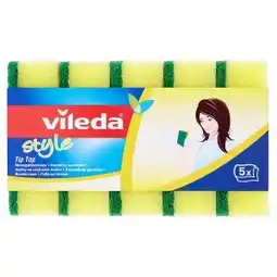 Albert Vileda Style Tip Top houbička na nádobí 5 ks nabídka
