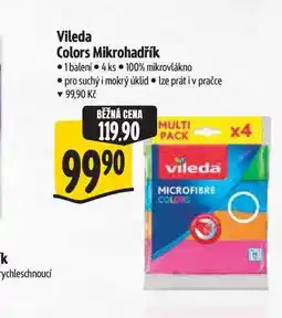Albert Vileda Colors Mikrohadřík 1 balení 4 ks nabídka