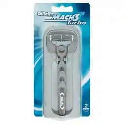 Albert Gillette Mach3 Turbo pánský holicí strojek + 2 náhradní hlavice nabídka