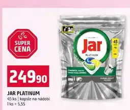 Terno JAR PLATINUM 45 ks kapsle na nádobí nabídka