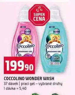 Terno COCCOLINO WONDER WASH 37 dávek prací gel vybrané druhy nabídka