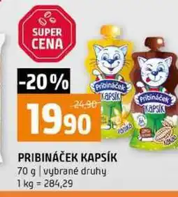 Terno PRIBINÁČEK KAPSÍK 70 g vybrané druhy nabídka