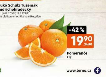Terno Pomeranče nabídka