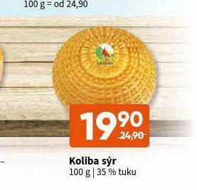 Terno Koliba sýr nabídka
