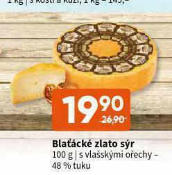 Blaťácké zlato sýr