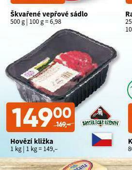 Terno Hovězí kližka nabídka
