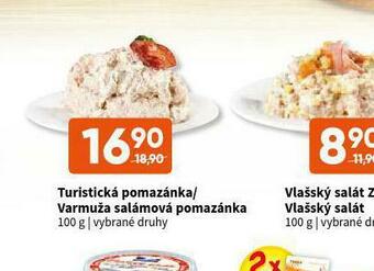 Terno Varmuža salámová pomazánka nabídka