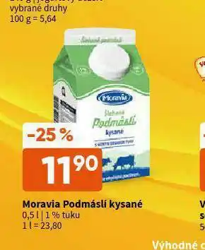 Terno Moravia podmáslí kysané nabídka
