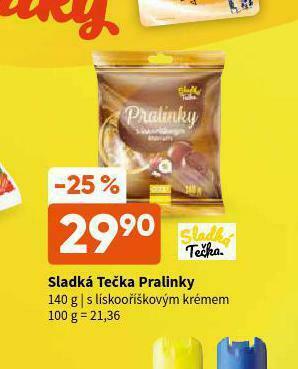 Sladká tečka pralinky