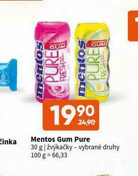 Terno Mentos gum pure nabídka