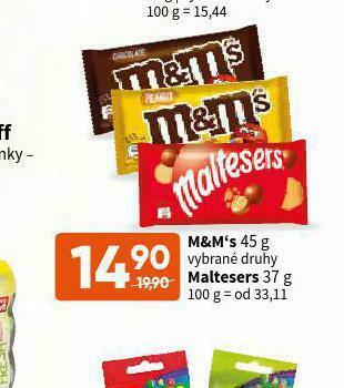 Terno M&m´s nabídka