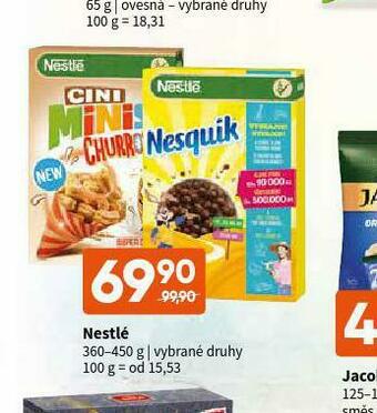 Terno Nestlé nabídka